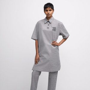 Maison Kitsune Buttoned Polo Dress
